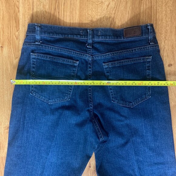 Lee Womens Relaxed Cropped Straight Leg Jeans At The Waist Size 10 32"x26" - Picture 11 of 11
